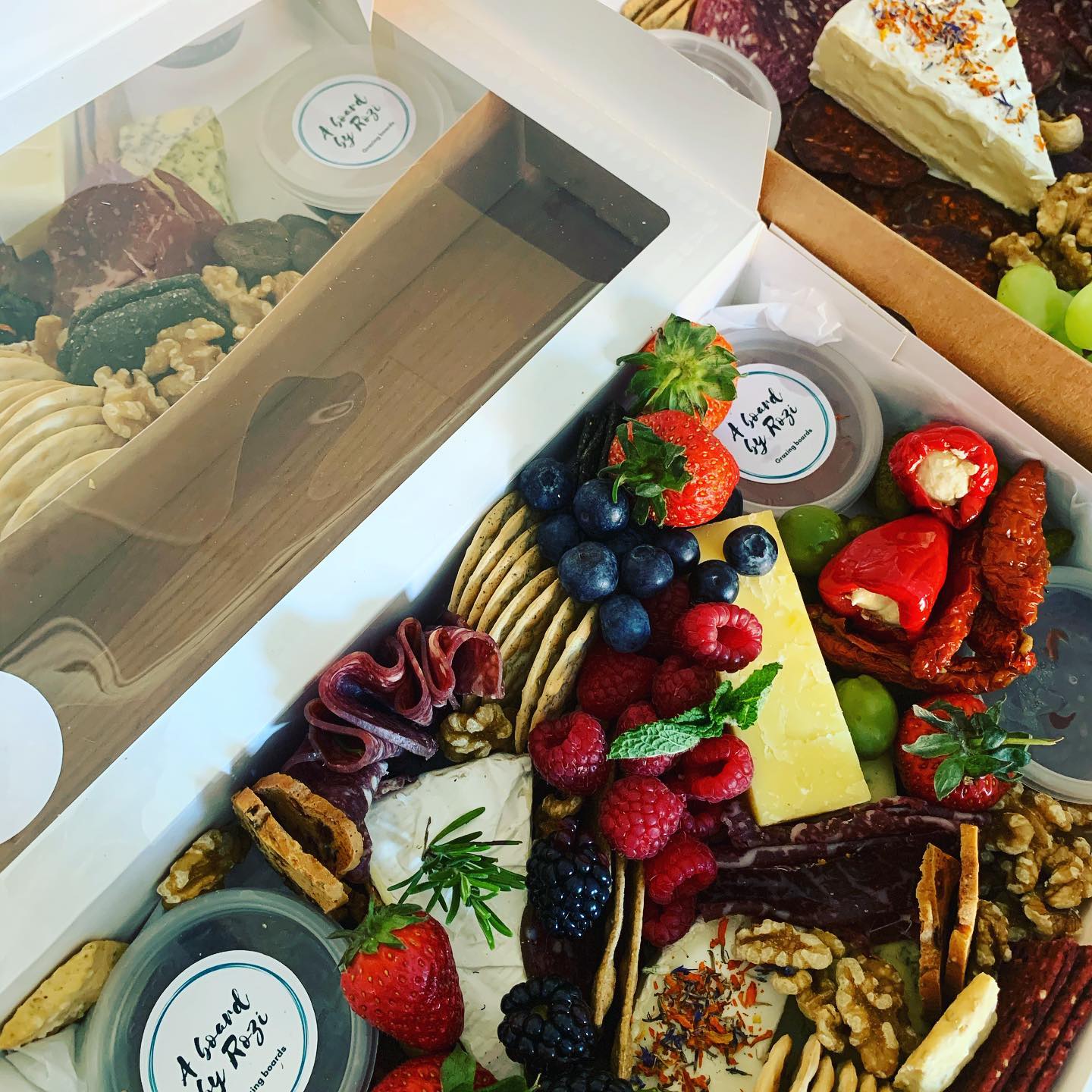 Grazing board on location
